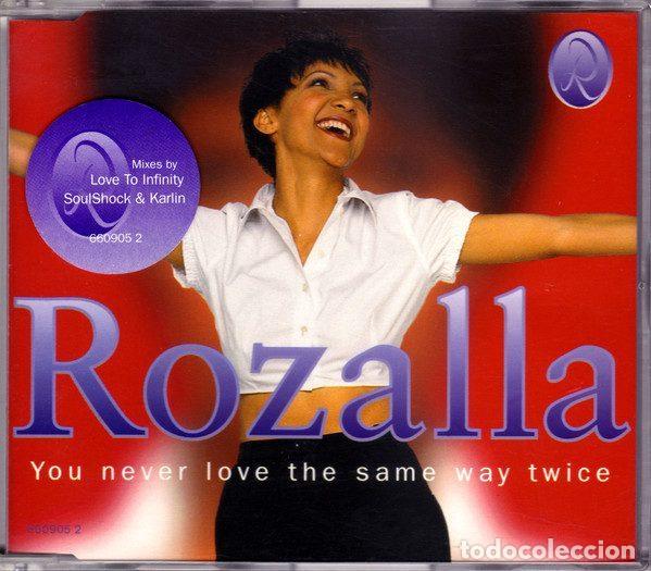 CD de M&uacute;sica: Rozalla &ndash; You Never Love The Same Way Twice (CD, Epic 660905 2)