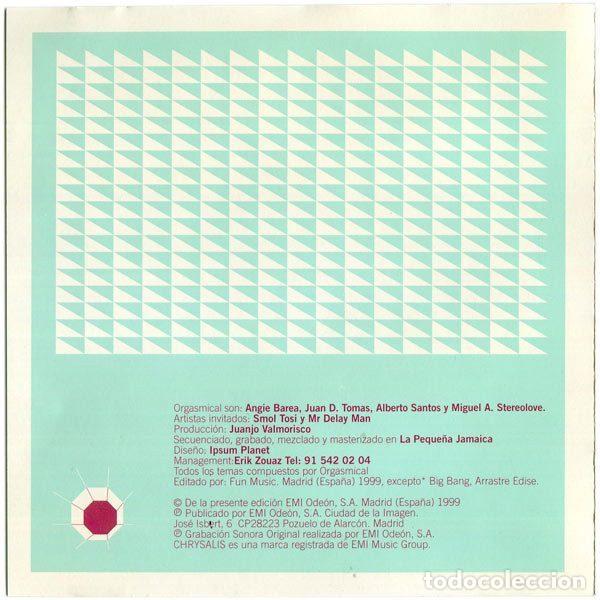CDs de m&uacute;sica: Orgasmical &ndash; Morning Again (CD, Chrysalis PE99127) - Foto 2