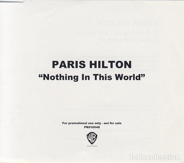 CD de M&uacute;sica: Paris Hilton &ndash; Nothing In This World (CD, Warner Bros. Records PR016048)