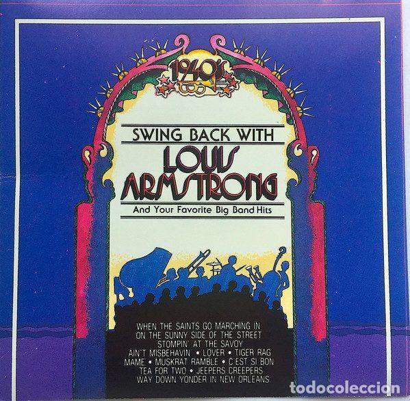 CD de M&uacute;sica: Louis Armstrong &ndash; Swing Back With Louis Armstrong (CD, Just For Records 74083-2)