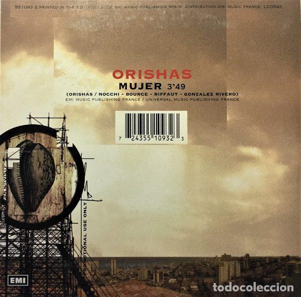 CDs de m&uacute;sica: Orishas &ndash; Mujer (CD, EMI 551093 2) - Foto 2