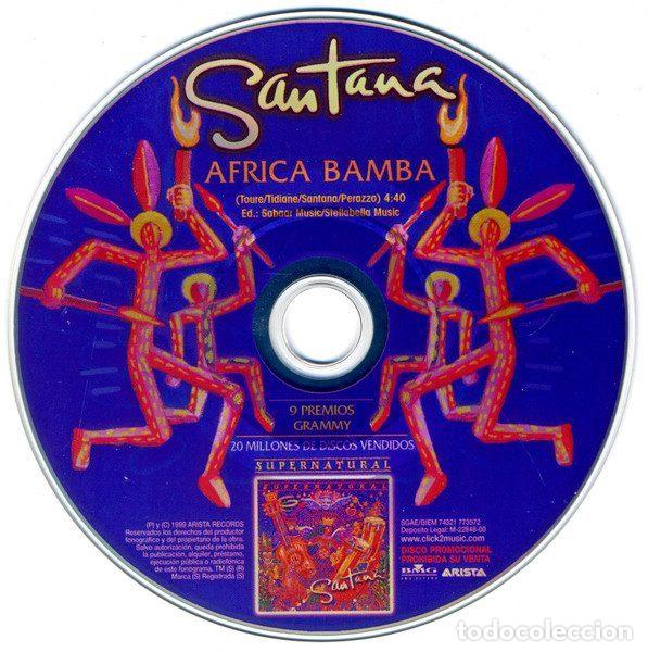 Music CDs: Santana &ndash; Africa Bamba (CD, Arista 74321 773572)