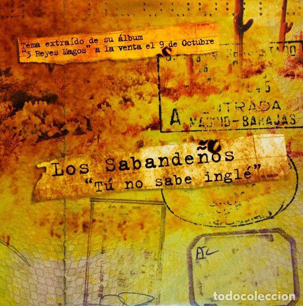 CDs de Musique: Los Sabande&ntilde;os &ndash; T&uacute; No Sabes Ingl&eacute; (CD, Manzana CDSM-147)
