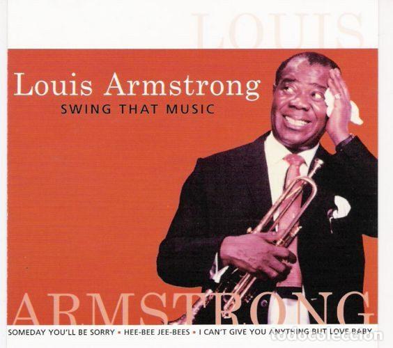 CD de M&uacute;sica: Louis Armstrong &ndash; Swing That Music (CD, Pure Gold GO 640162)