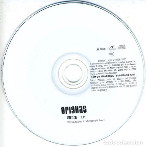 CDs de m&uacute;sica: Orishas &ndash; M&iacute;stica (CD, Chrysalis PE 00002) - Foto 3
