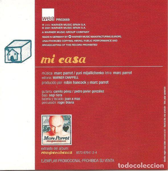 CDs de m&uacute;sica: Marc Parrot &ndash; Mi Casa (CD, WEA PR02669) - Foto 5