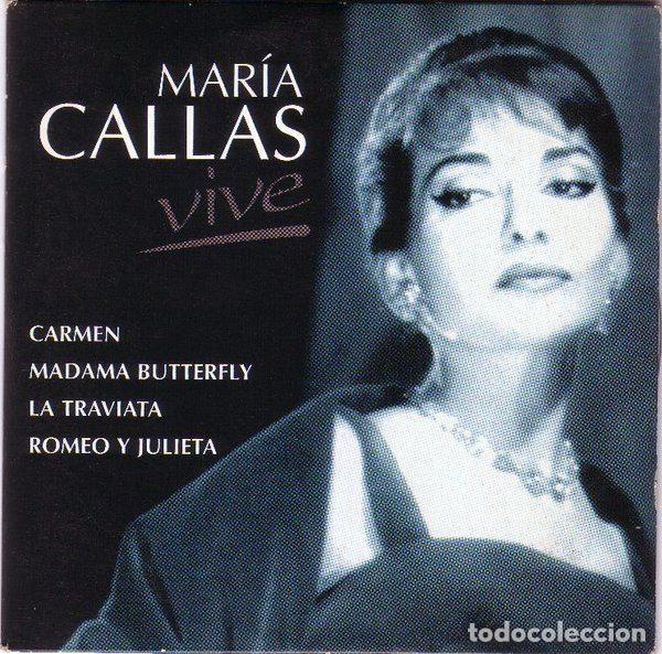 CDs de m&uacute;sica: Maria Callas &ndash; Mar&iacute;a Callas Vive (CD, EMI 12 2717 2)