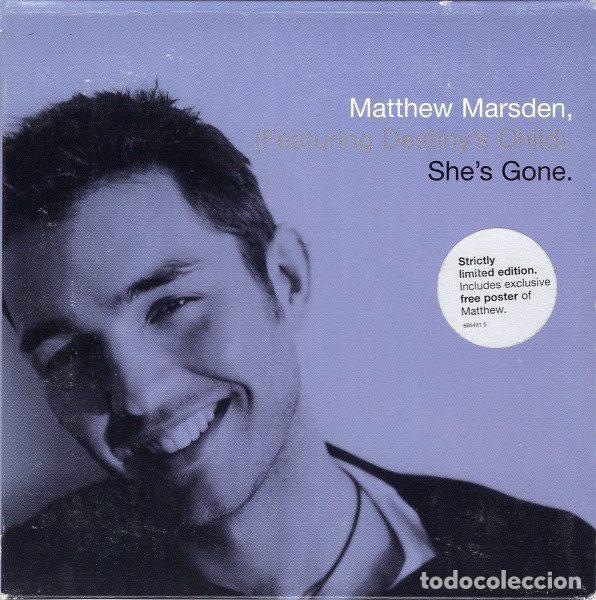 CD de M&uacute;sica: Matthew Marsden Featuring Destiny's Child &ndash; She's Gone (CD, Columbia 666491 5)