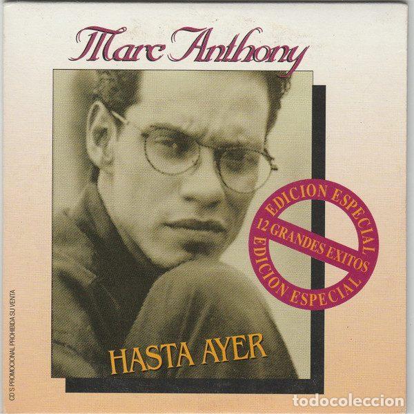 Music CDs: Marc Anthony &ndash; Hasta Ayer (CD, Bat Discos PE 97024)