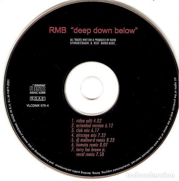 CDs de m&uacute;sica: RMB &ndash; Deep Down Below (CD, ADN Progressive Records VLCDMX 575-4) - Foto 3