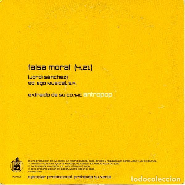 CDs de m&uacute;sica: OBK &ndash; Falsa Moral (CD, Hispavox PE00101) - Foto 2