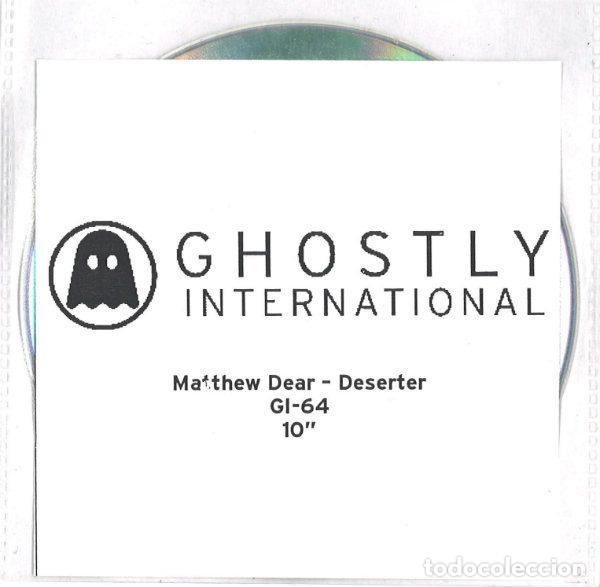 Music CDs: Matthew Dear &ndash; Deserter (CDr, Ghostly International GI-64)