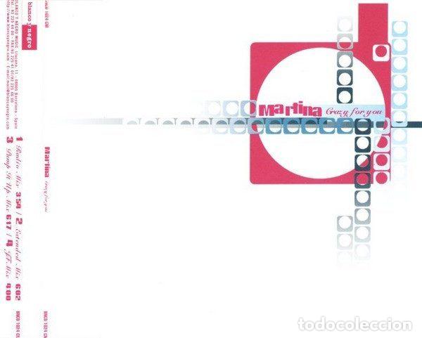 Musik-CDs: Martina &ndash; Crazy For You (CD, Blanco Y Negro BNCD 1024 CN)