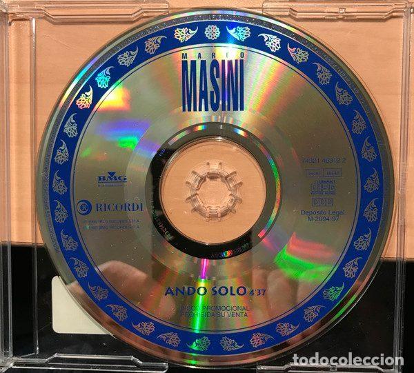 CD de M&uacute;sica: Marco Masini &ndash; Ando Solo (CD, BMG 74321 46312 2)