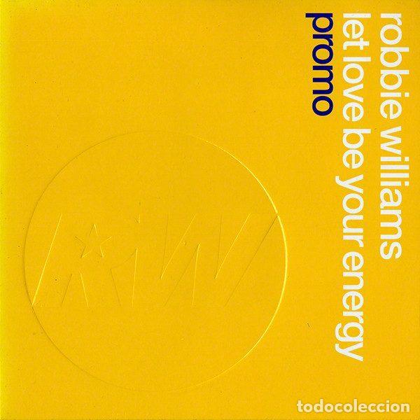 CDs de Musique: Robbie Williams &ndash; Let Love Be Your Energy (CD, Chrysalis CDCHSDJ 5124)