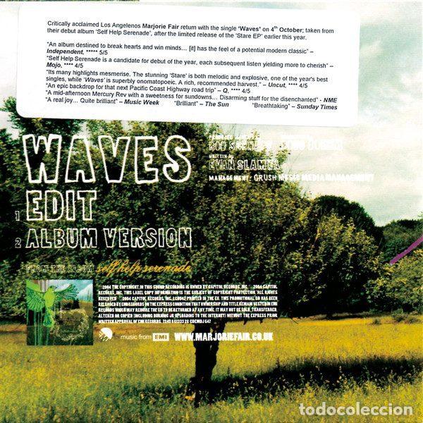 CDs de m&uacute;sica: Marjorie Fair &ndash; Waves (CD, EMI CDEMDJ647) - Foto 2