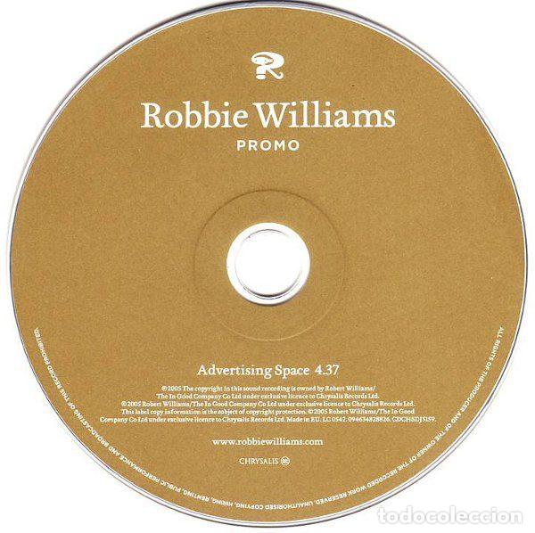 CDs de m&uacute;sica: Robbie Williams &ndash; Advertising Space (CD, Chrysalis CDCHSDJ5159) - Foto 3