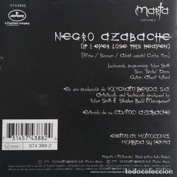 CDs de m&uacute;sica: Marta &ndash; Negro Azabache (CD, Mercury 5743882) - Foto 2