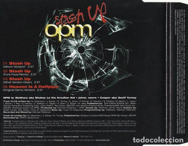 CDs de m&uacute;sica: OPM &ndash; Stash Up (CD, Atlantic 7567-85086-2) - Foto 5