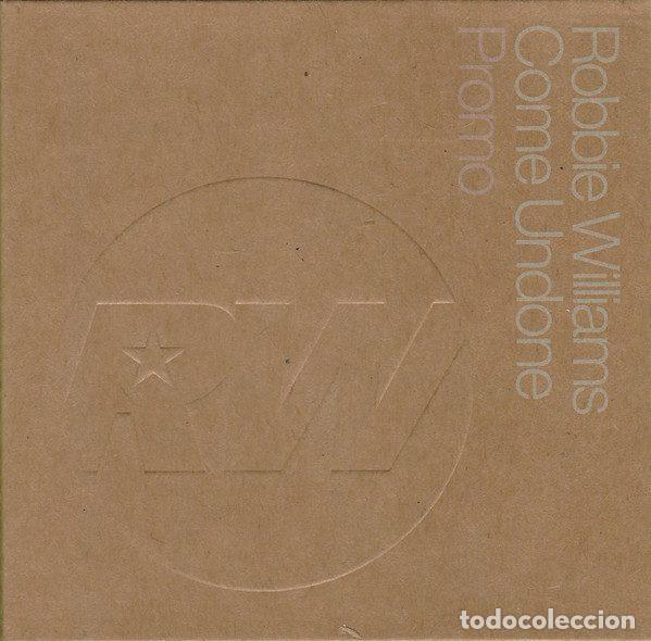 Musik-CDs: Robbie Williams &ndash; Come Undone (CD, Chrysalis CDCHSDJX5151)