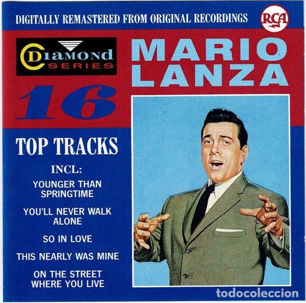 CD di Musica: Mario Lanza &ndash; 16 Top Tracks (CD, RCA CD 90125)
