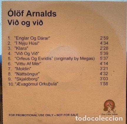 CD di Musica: &Oacute;l&ouml;f Arnalds &ndash; Vi&eth; Og Vi&eth; (CDr, One Little Indian none)
