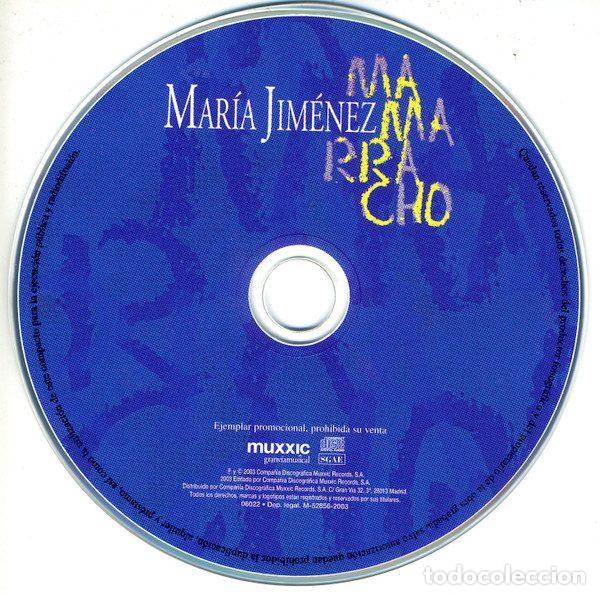 CDs de m&uacute;sica: Mar&iacute;a Jim&eacute;nez &ndash; Mamarracho (CD, Muxxic 06022) - Foto 3