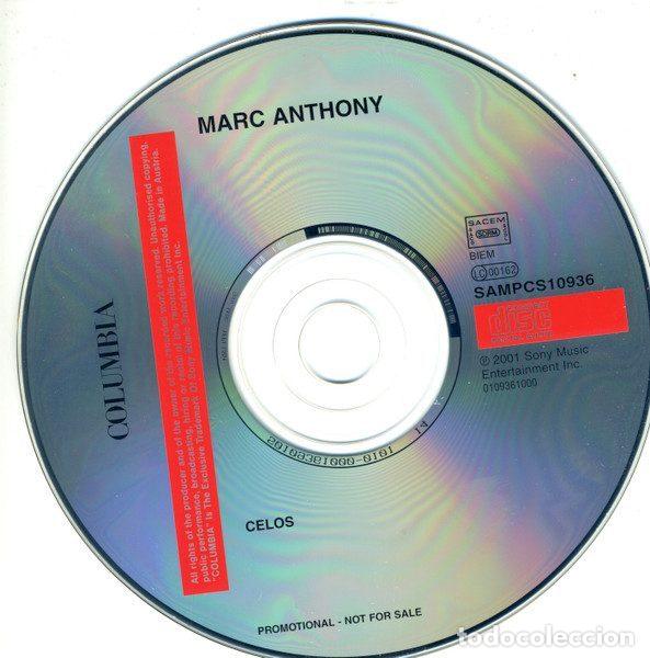 CDs de m&uacute;sica: Marc Anthony &ndash; Celos (CD, Columbia SAMPCS 10936) - Foto 3
