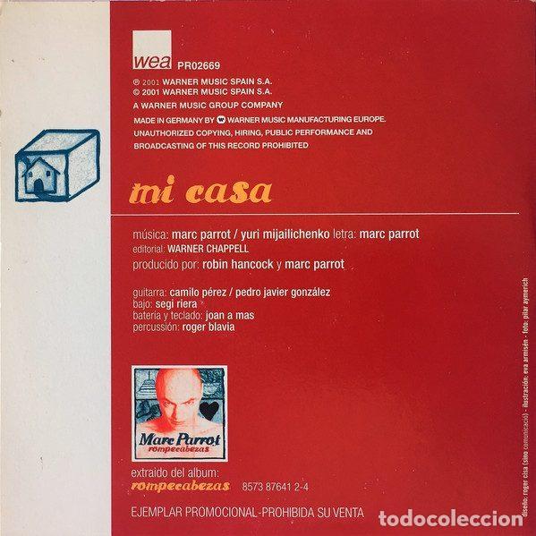 CDs de m&uacute;sica: Marc Parrot &ndash; Mi Casa (CD, WEA PR02669) - Foto 2
