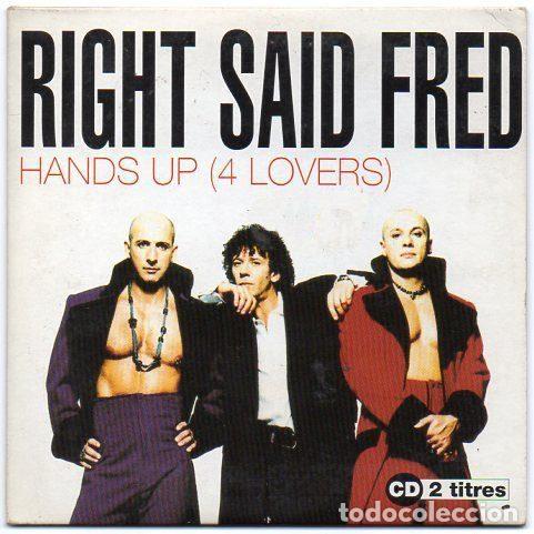 Musik-CDs: Right Said Fred &ndash; Hands Up (4 Lovers) (CD, Tug Records SNOGE 8)
