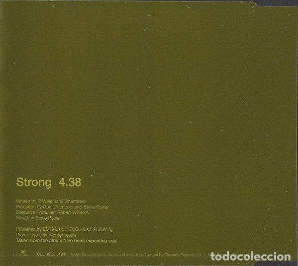 CDs de m&uacute;sica: Robbie Williams &ndash; Strong (CD, Chrysalis CDCHSDJ 5104) - Foto 2