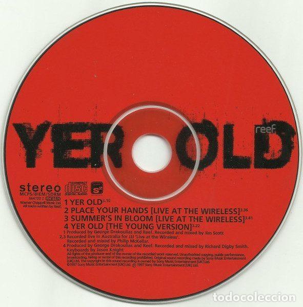 CDs de m&uacute;sica: Reef &ndash; Yer Old (CD, Sony Soho Square 664703 2) - Foto 3