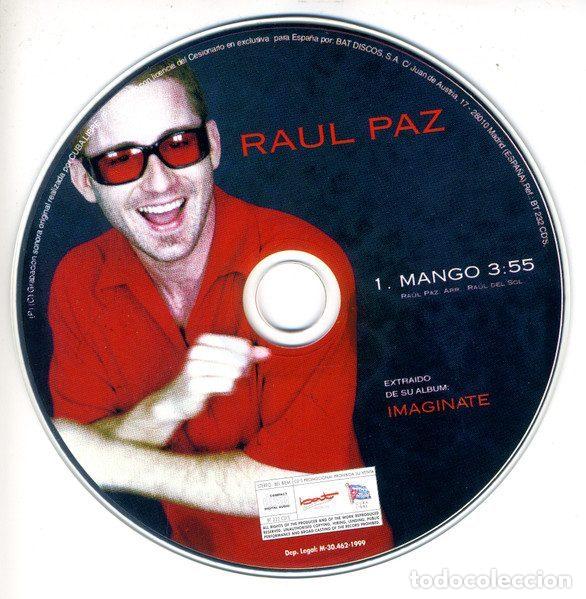 CD de M&uacute;sica: Raul Paz &ndash; Mango (CD, Bat Discos BT 232 CD'S)