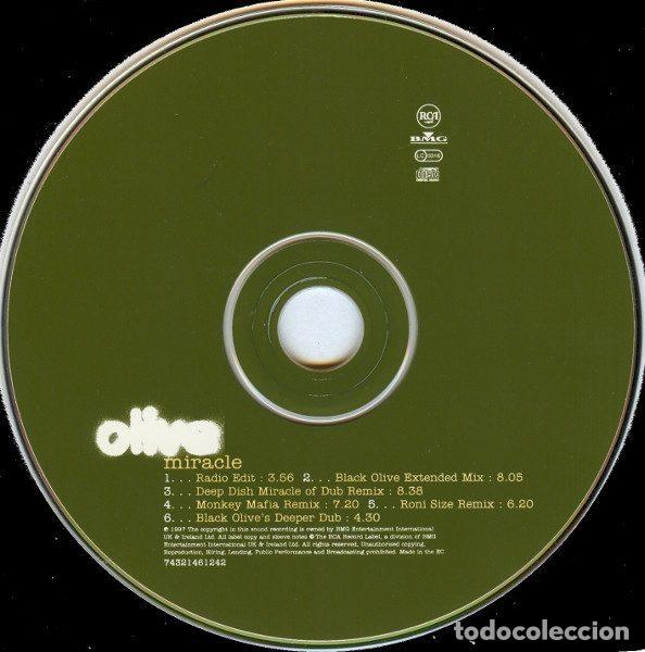 CDs de m&uacute;sica: Olive &ndash; Miracle (CD, RCA 74321461242) - Foto 3
