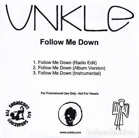 CDs de m&uacute;sica: UNKLE &ndash; Follow Me Down (CDr, Surrender All none) - Foto 1