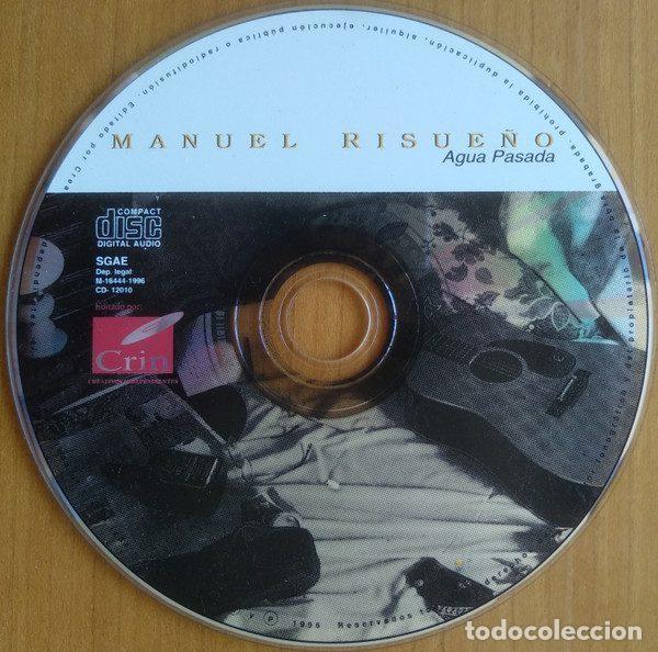 CDs de m&uacute;sica: Manuel Risue&ntilde;o &ndash; Agua Pasada (CD, CRIN CD-12010) - Foto 3