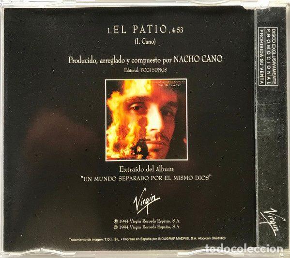 CDs de m&uacute;sica: Nacho Cano &ndash; El Patio (CD, Virgin NCSP 1) - Foto 3