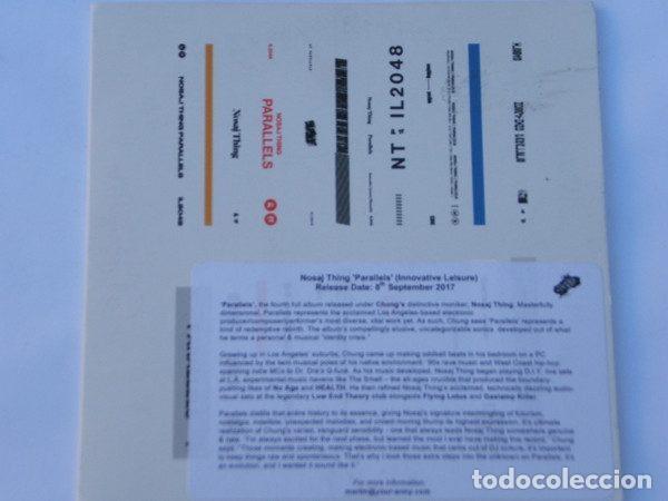 Music CDs: Nosaj Thing &ndash; Parallels (CD, Innovative Leisure Records IL2048)