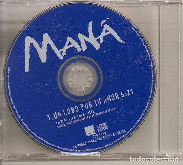 CD de M&uacute;sica: Man&aacute; &ndash; Un Lobo Por Tu Amor (CD, WEA PCD 1123)