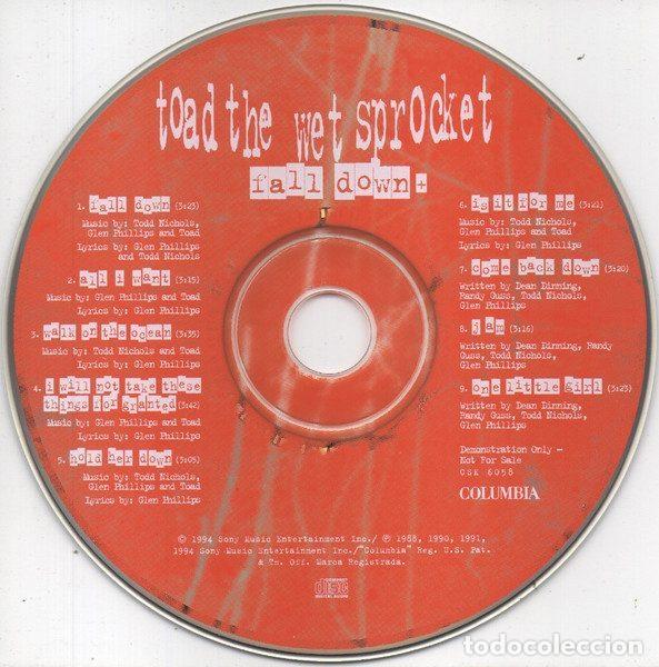 CDs de m&uacute;sica: Toad The Wet Sprocket &ndash; Fall Down + (CD, Columbia CSK 6058) - Foto 3