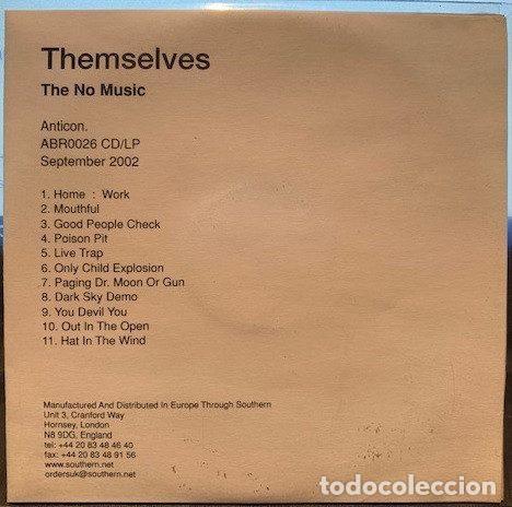 CD di Musica: Themselves &ndash; The No Music (CDr, Anticon abr0026 CD/LP)