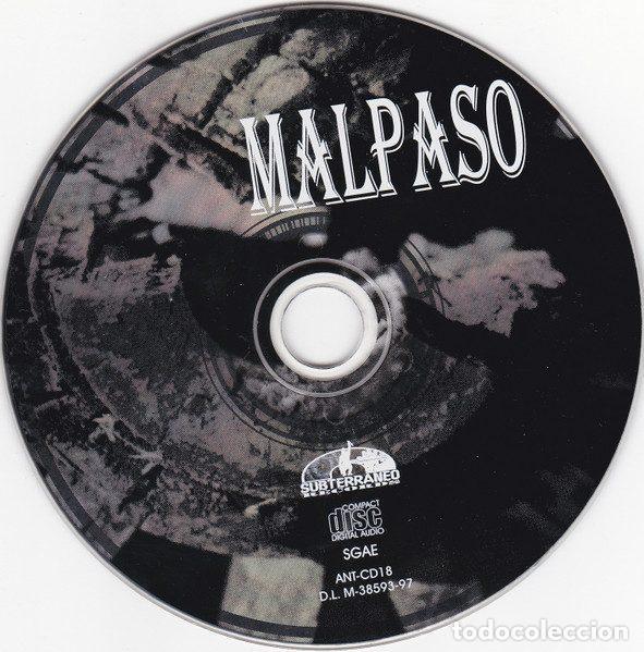 CDs de m&uacute;sica: Malpaso &ndash; Malpaso (CD, Subterr&aacute;neo Records ANT-CD18) - Foto 3