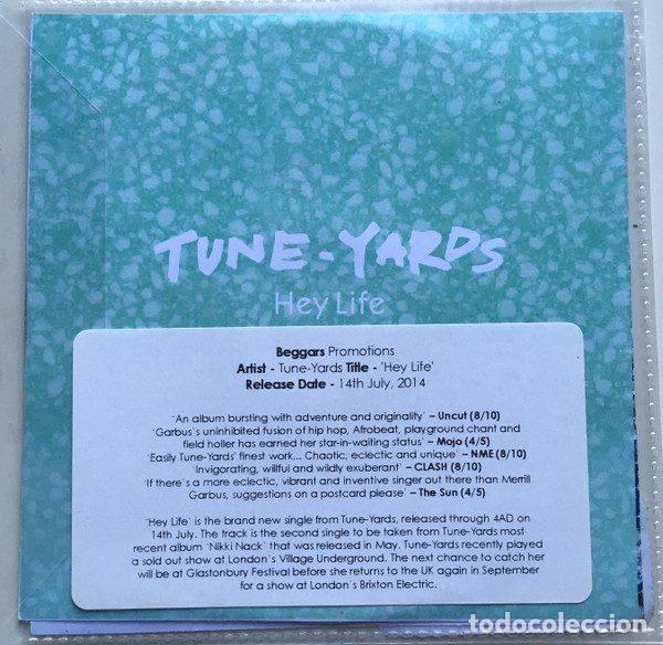 CDs de m&uacute;sica: Tune-Yards &ndash; Hey Life (CDr, 4AD none) - Foto 5