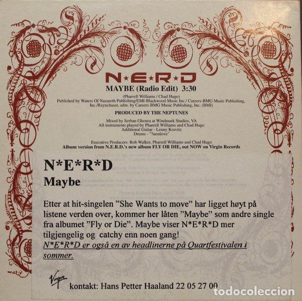 CDs de m&uacute;sica: N*E*R*D &ndash; Maybe (CD, Virgin 7087 6 18611 2 9) - Foto 8