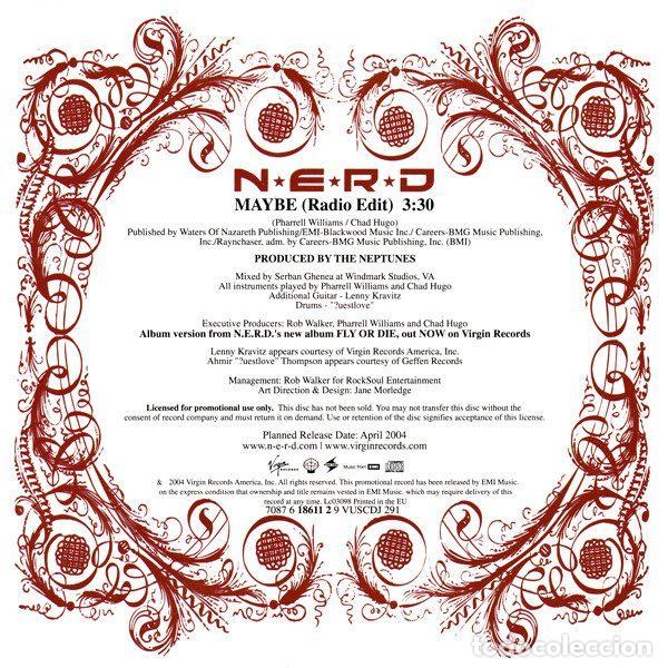 CDs de m&uacute;sica: N*E*R*D &ndash; Maybe (CD, Virgin 7087 6 18611 2 9) - Foto 2