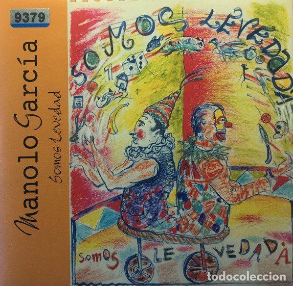 CD de M&uacute;sica: Manolo Garc&iacute;a &ndash; Somos Levedad (CD, BMG Espa&ntilde;a 74321882342)