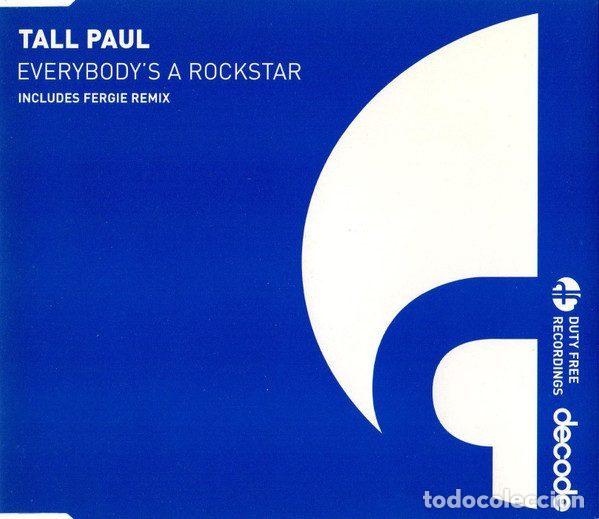 CD de M&uacute;sica: Tall Paul &ndash; Everybody's A Rockstar (CD, Duty Free Recordings DFTELCD003)