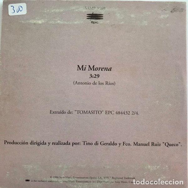 CDs de m&uacute;sica: Tomasito &ndash; Mi morena (CD, Epic SAMP 3569) - Foto 2
