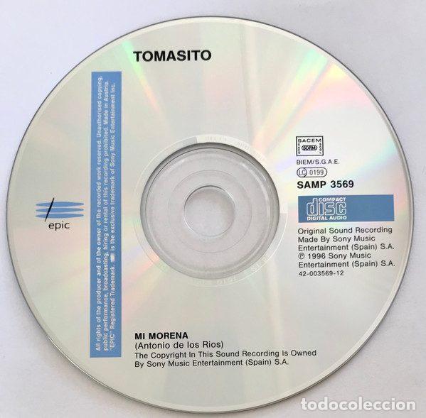 CDs de m&uacute;sica: Tomasito &ndash; Mi morena (CD, Epic SAMP 3569) - Foto 3