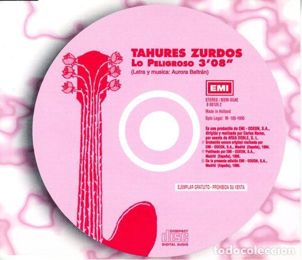 CDs de m&uacute;sica: Tahures Zurdos &ndash; Lo Peligroso (CD, EMI 8 60126 2)